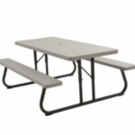 Mesa de Picnic adulto plegable LIFETIME de 1.83m (6 personas).