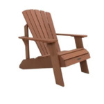 Silla para piscnina o jardin LIFETIME modelo Adirondak, imitacion madera.