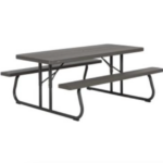 Mesa de picnic 1.83m ( Chocolate)