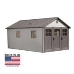LIFETIME 11 FT. X 18.5 FT.(3.35mx 5.64m) OUTDOOR STORAGE SHED