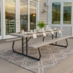 Mesa de Picnic adulto plegable LIFETIME de 2.44m (8 personas).
